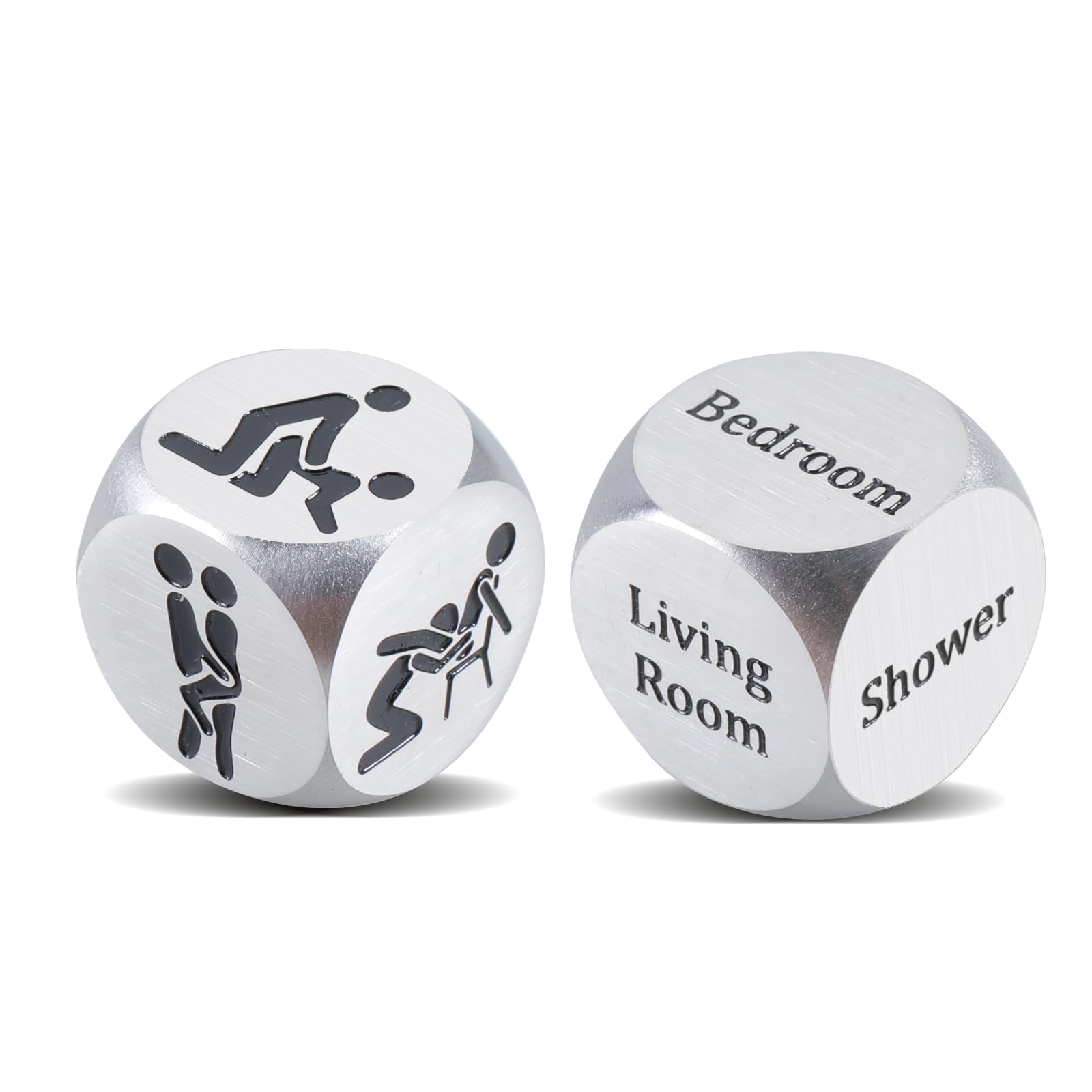 Gay Sex Dice for Couples - Valentine's & Pride Gifts for Men - Romantic & Fun Adult Game