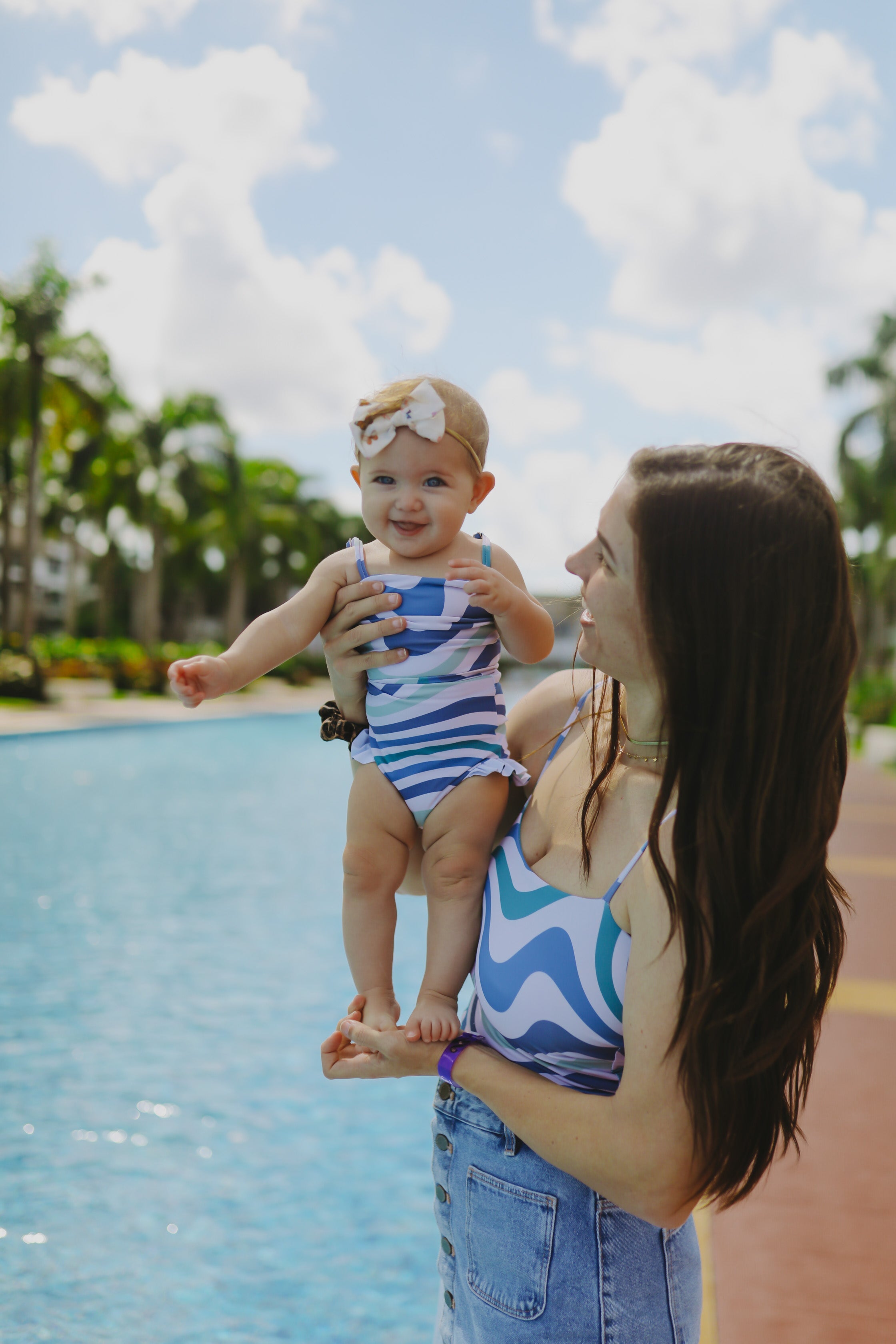 Baby Addie Reversible Tankini Swimsuit for Girls - $28 | Perfect for Beach, Pool & Summer Play