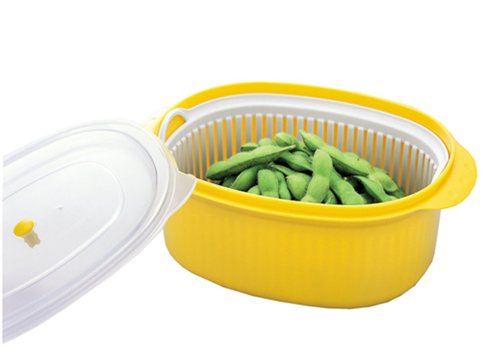 Stainless Steel Microwave Steamer Basket - BPA-Free Vegetable & Rice Cooker for Healthy Meals - Perfect for Quick Cooking, Meal Prep & Healthy Eating at Home or Office