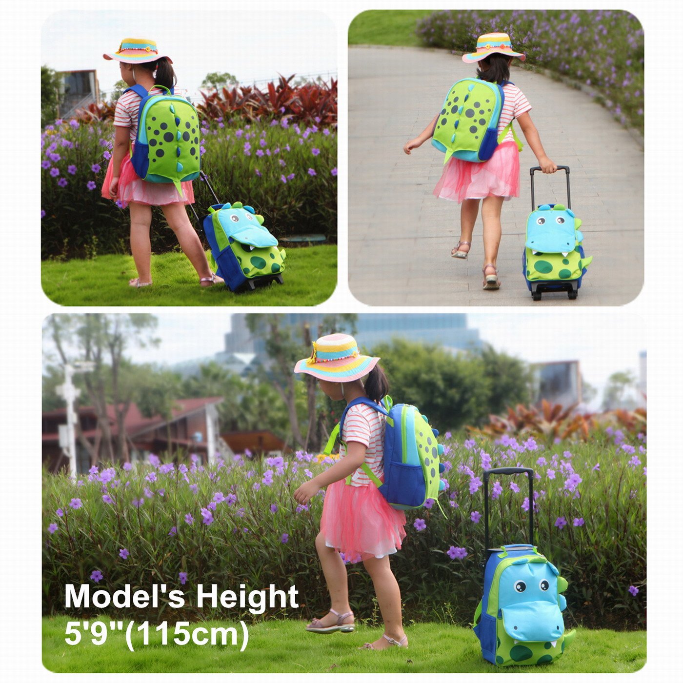 Yodo Toddler Backpack for Boys & Girls - Lightweight Pre-K School Bag with Adjustable Chest Strap & Name Tag - Perfect for Daycare, Preschool & Travel