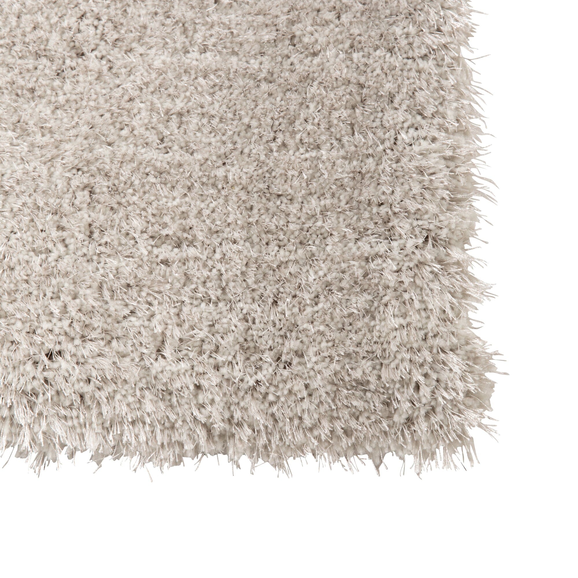 Premium Kaste Rug S 1400 x 1000mm Silver - Soft & Durable Modern Area Rug for Living Room, Bedroom, or Office Decor