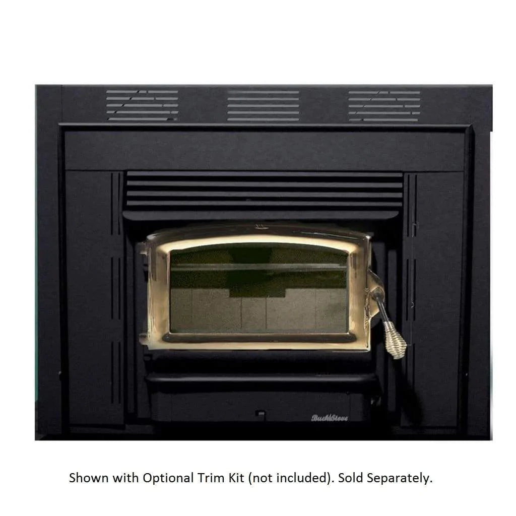 Buck Stove Model 74ZC Zero Clearance Non-Catalytic Wood Burning Stove with Door - EPA Certified for Efficient Heating - Perfect for Cabins, Homes & Outdoor Living Spaces