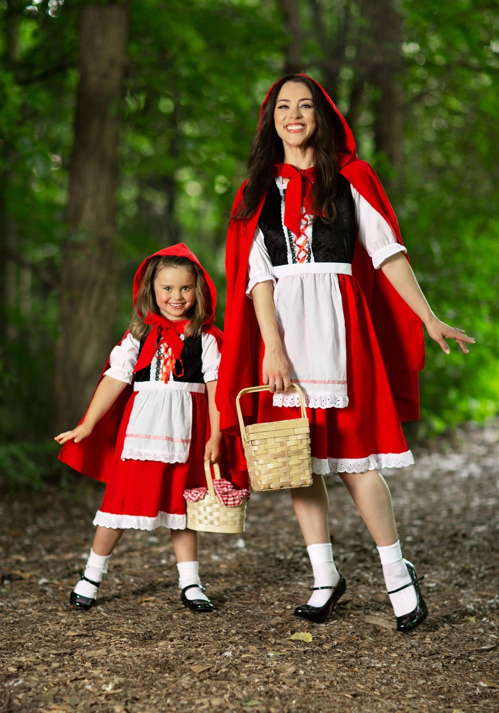 Deluxe Plus Size Little Red Riding Hood Costume - Red Dress & Cape for Women (6X) - Perfect for Halloween, Cosplay, and Themed Parties