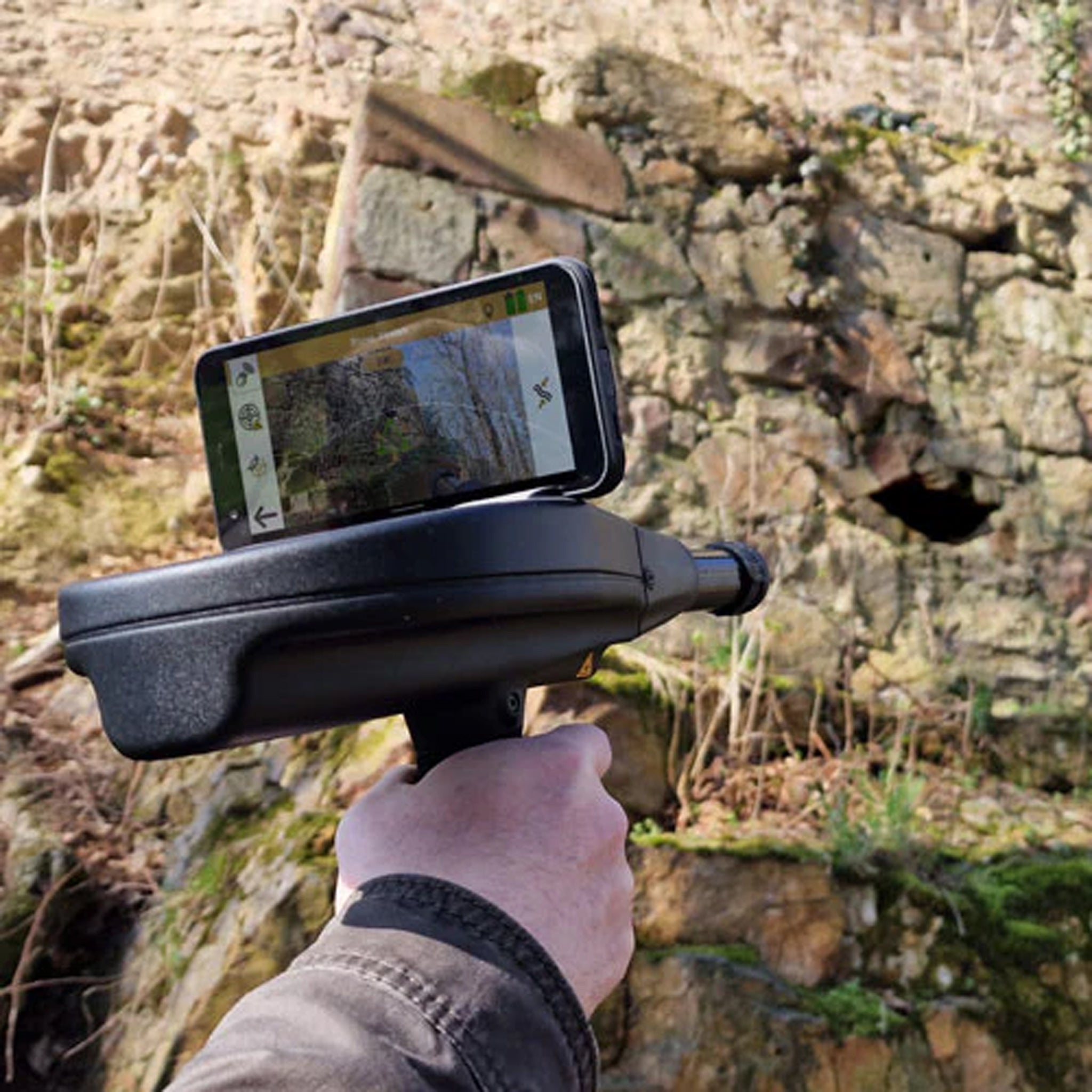 OKM Delta Ranger Professional Metal Detector with Multiple Scan Modes - Long Range, Thermo Scan & 3D Ground Scan | Perfect for Treasure Hunting, Archaeology & Gold Prospecting