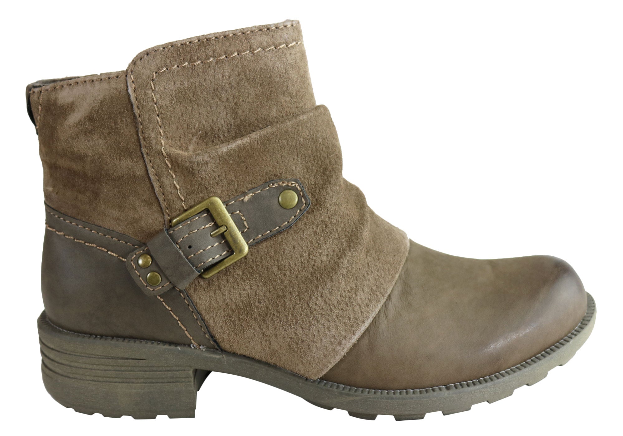 Planet Shoes Peyton Women's Comfortable Leather Ankle Boots with Arch Support - Perfect for Work, Travel & Everyday Wear