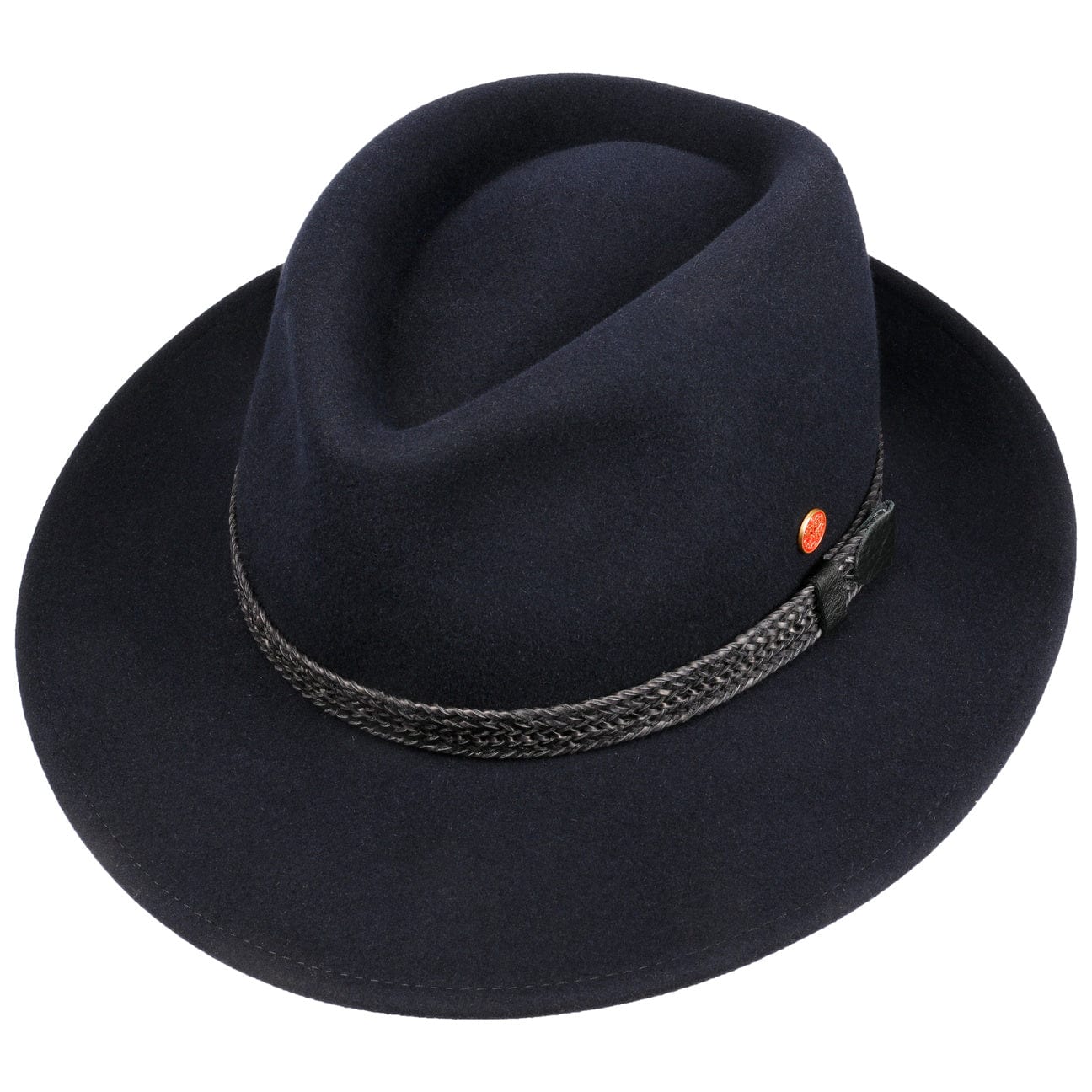 Mayser Scott Merino Mix Bogart Hat - Premium Wool Blend Men's Fedora for Casual & Formal Wear