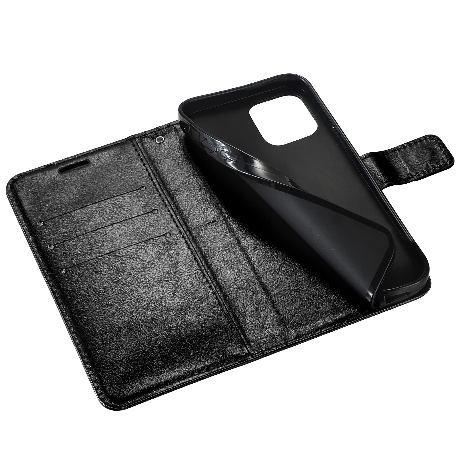 Premium Wallet Case for iPhone 13 Pro Max (2021) - Slim Protective Phone Cover with RFID Blocking Credit Card Slots | Perfect for Travel, Business & Everyday Use | 6.7