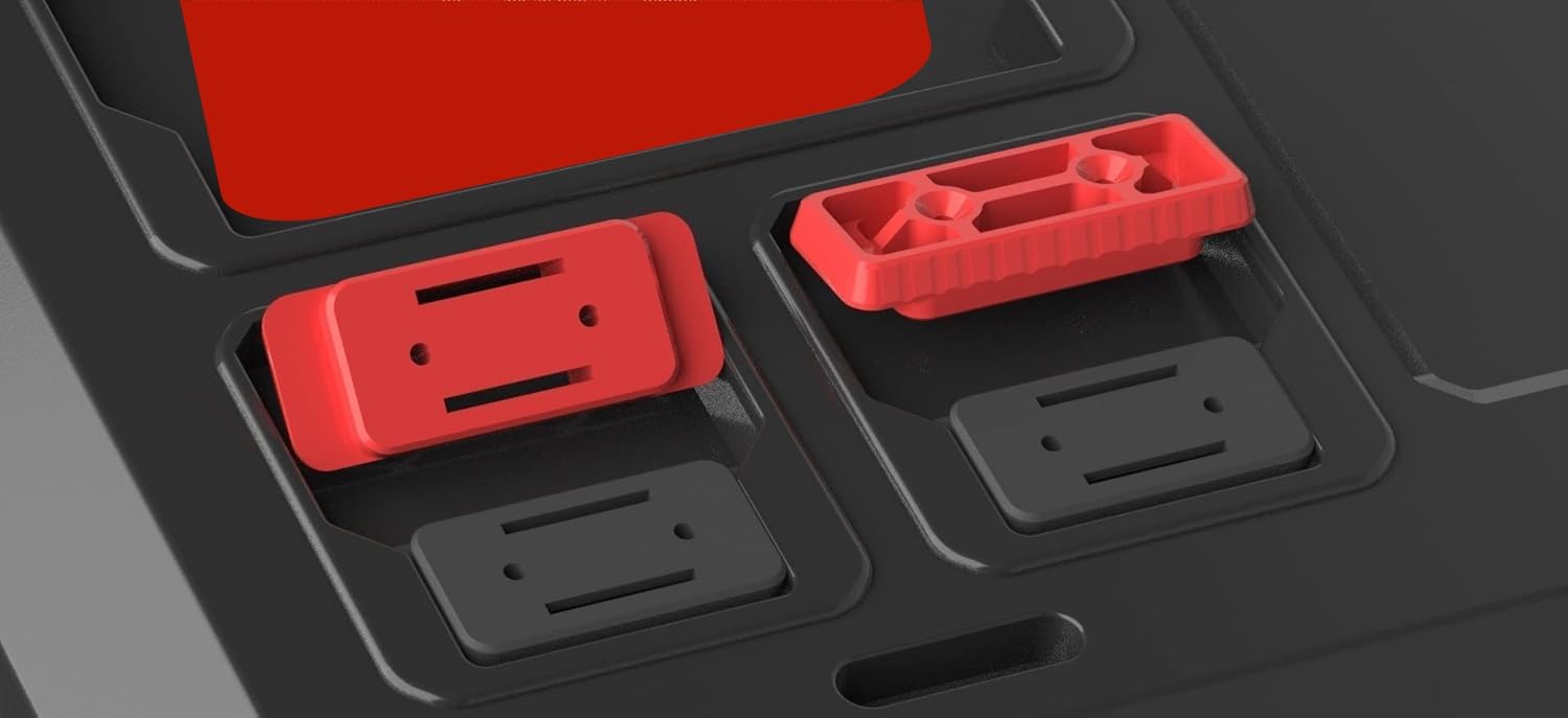 NyVoozy Milwaukee Packout Mounting Feet - 10 Pack Black Heavy Duty Tool Organizer | Compatible with Milwaukee Packout System | Workshop, Garage & Job Site Storage Solution