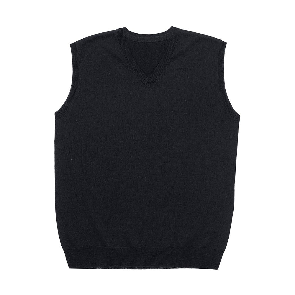 Men's Merino Wool Fully Fashioned Vest - Lightweight & Breathable for Outdoor Activities & Layering