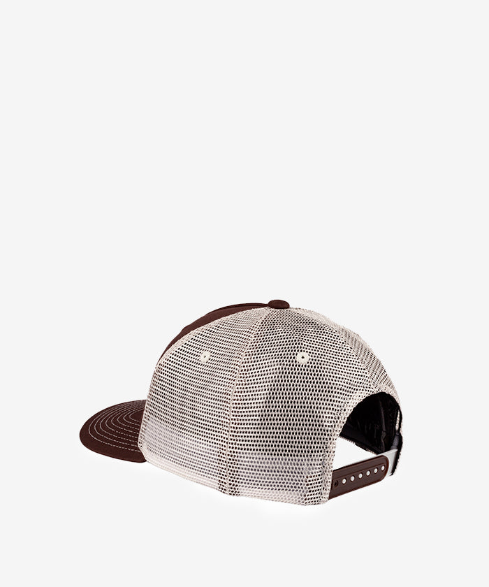 Wrangler Grit Cowboy Mesh Back Hat - Breathable Adjustable Baseball Cap for Men - Perfect for Outdoor, Ranch Work, and Country Music Festivals