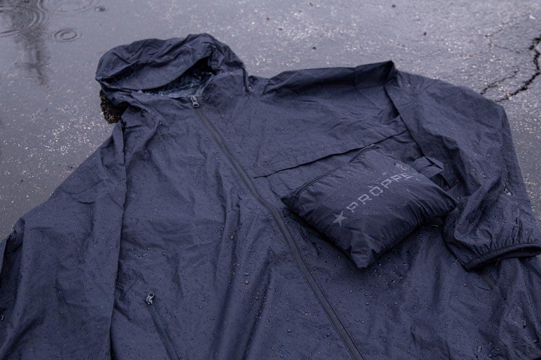 Propper Packable Waterproof Jacket for Men & Women - Lightweight Raincoat for Hiking, Camping & Outdoor Activities | Windproof & Breathable Travel Jacket