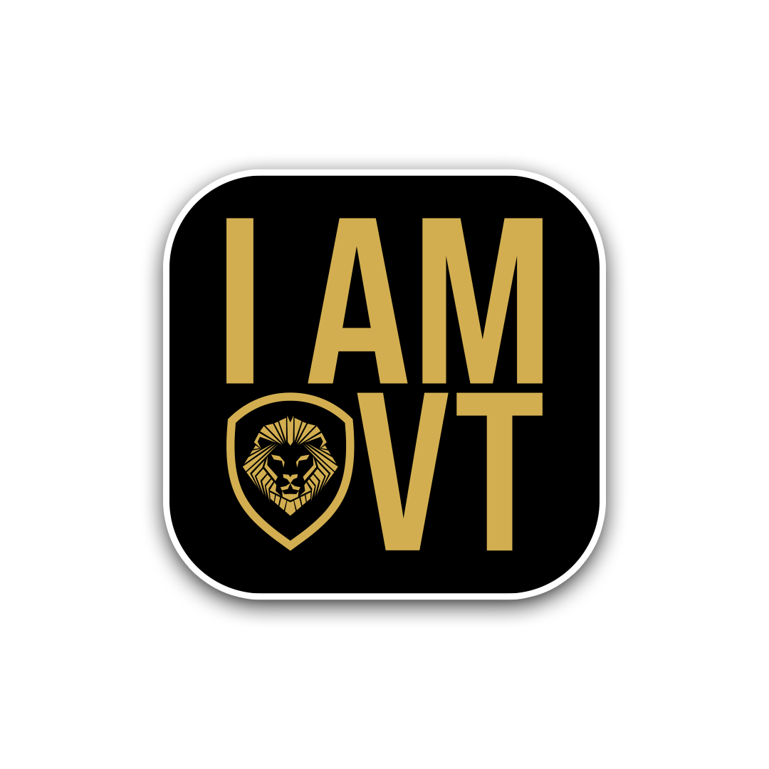 VT Sticker 3x3 Inch - Waterproof Vinyl Decal for Laptops, Cars, Tumblers | DIY Decoration & Personalization