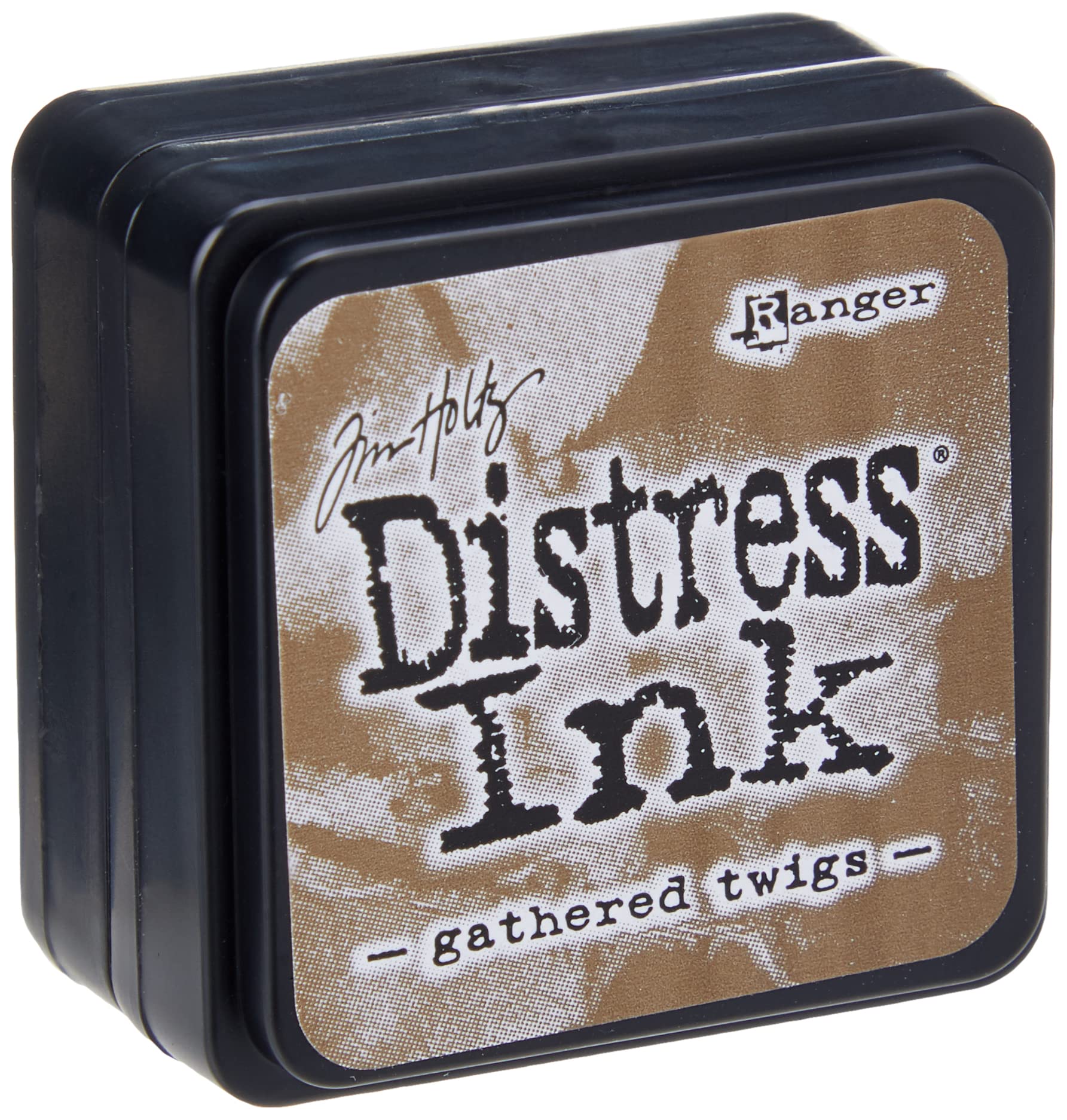 Ranger Gathered Twigs Mini Ink Pad - Acid-Free, Fast-Drying for Stamping, Scrapbooking & Card Making - Perfect for DIY Crafts, Journals & Handmade Greeting Cards