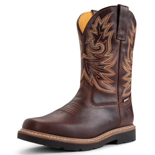 Waterproof Soft Toe-dk Brown