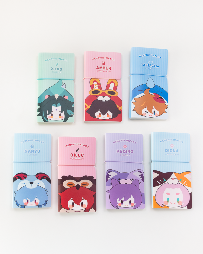 Genshin Impact© Teyvat Zoo Ticket Holder - Cute Anime Game Character Wallet for Collectors & Fans | Perfect for Conventions, Travel & Cosplay Events