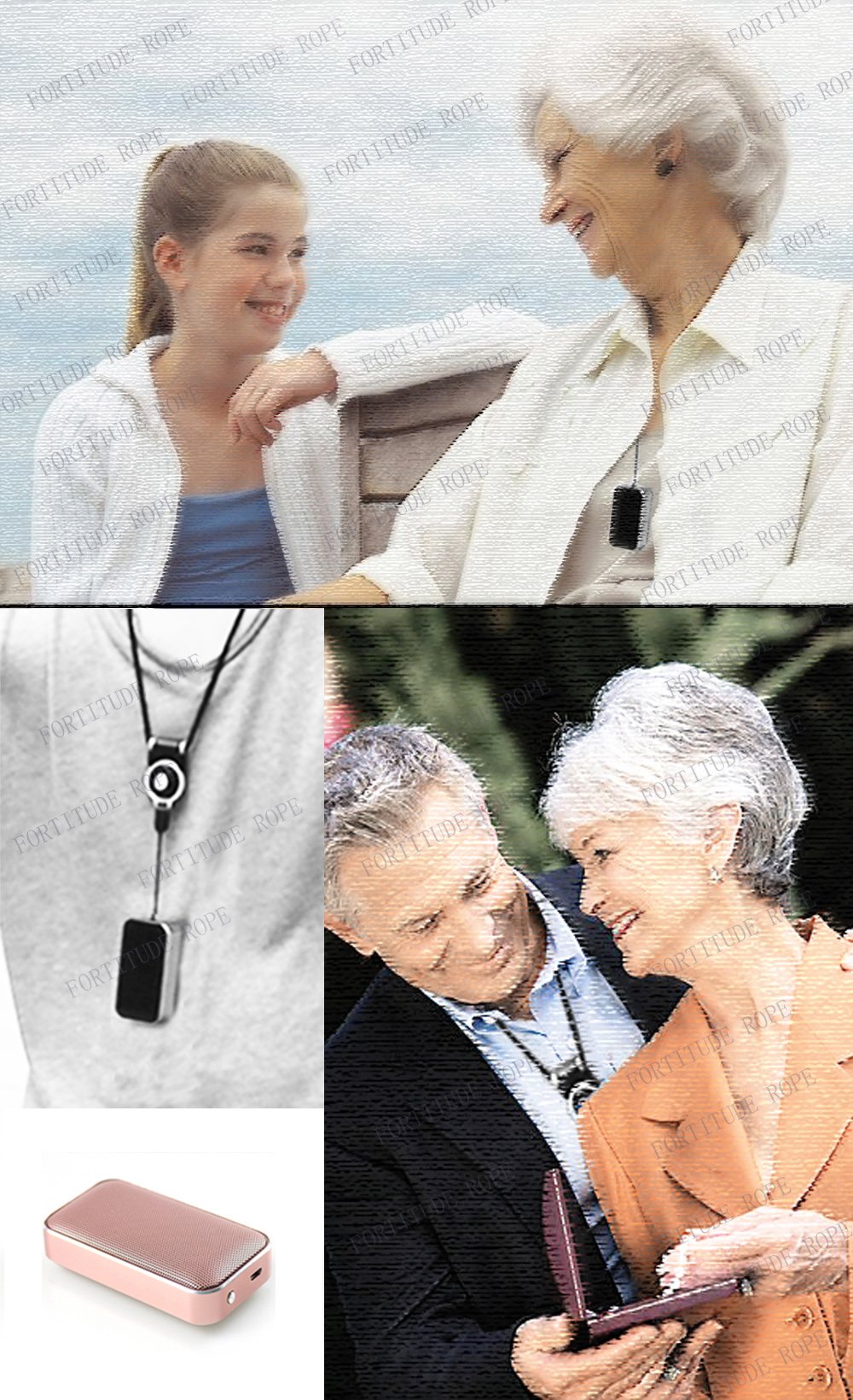 A-FUN Hearing Amplifier for Cell Phones - Portable Sound Booster for Seniors & Hearing Impaired - Perfect for Phone Calls, Watching TV, and Conversations
