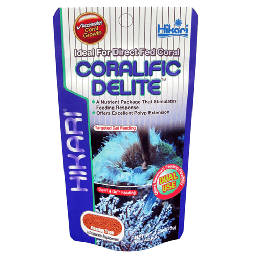 Hikari Coralific Delite - Premium Marine Coral Food for Saltwater Aquariums | Enhances Coral Growth & Coloration | Ideal for LPS, SPS & Soft Corals | Perfect for Reef Tanks & Coral Frag Systems