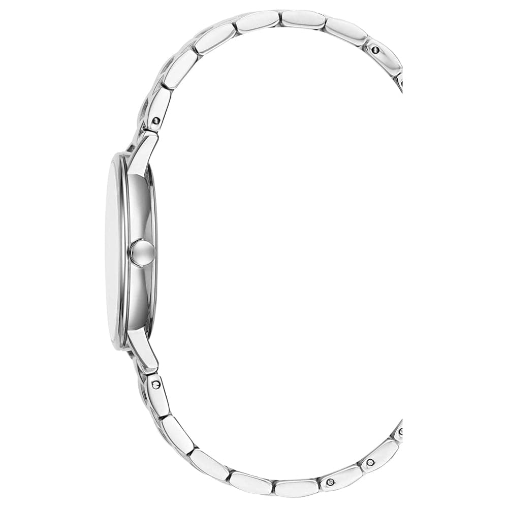 BCBGMAXAZRIA Women's Quartz Silver Stainless Steel Watch BG50822001 - Elegant Timepiece for Office, Party & Everyday Wear