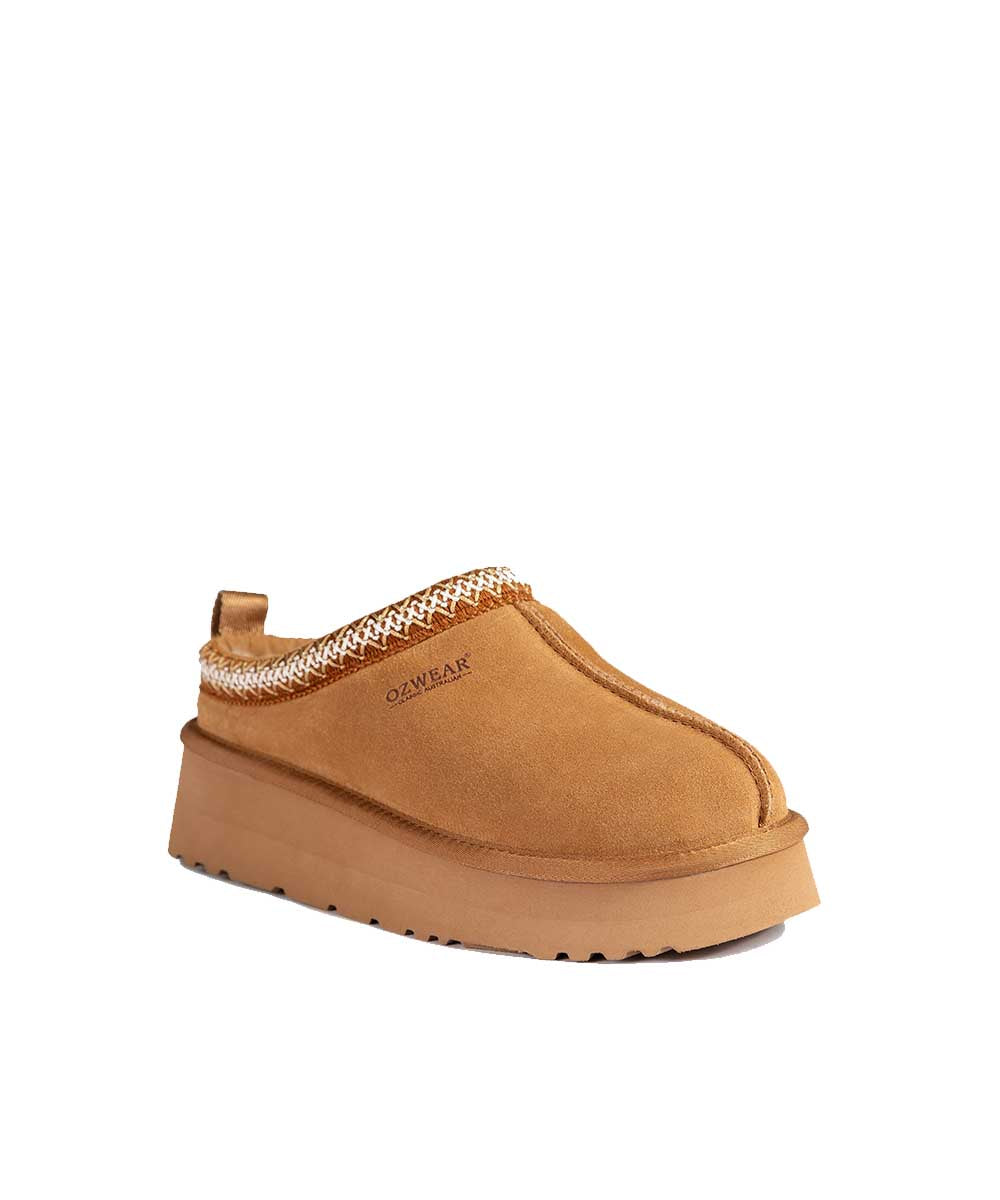 Women's UGG Tassy Platform Boots - Pastel Color Suede Winter Boots for Women | Cozy & Stylish for Cold Weather, Snow Days & Casual Outfits