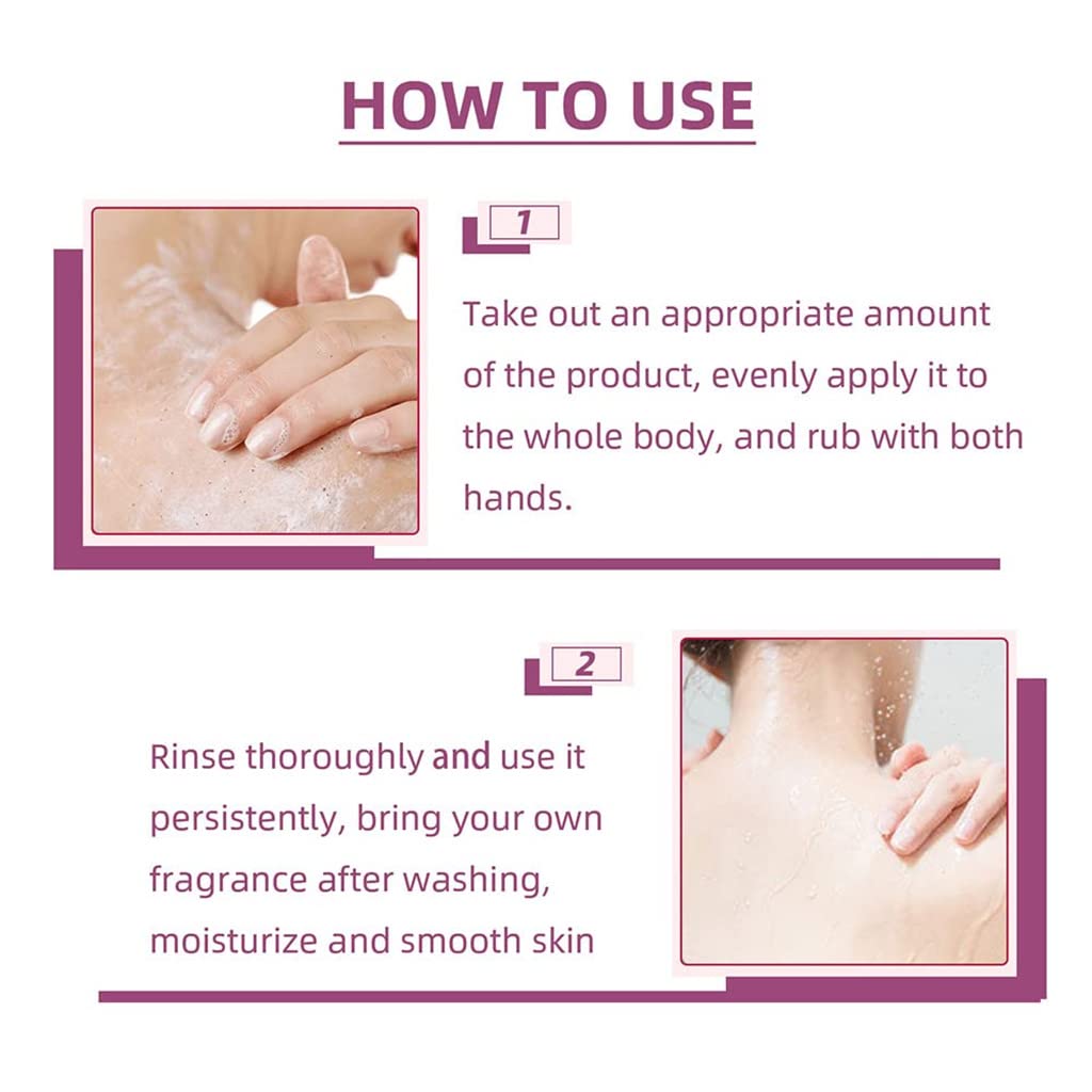 Mayui Japan Juniperberry Byecellu Body Scrub - Organic Blackberry Rejuvenating Exfoliator with Niacinamide, Deep Cleansing & Moisturizing Bath Scrub for Smooth Skin (200ml) - Perfect for Spa Day, Dry Skin Care & Post-Workout Refreshment