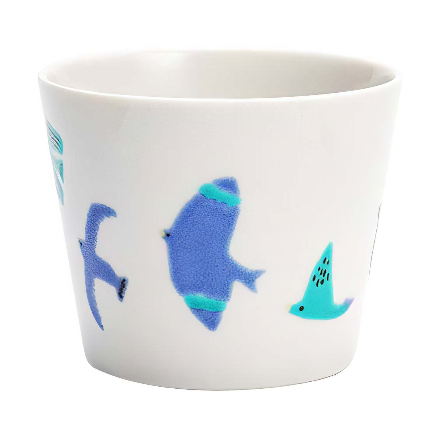 Harekutani Porcelain Blue Bird Tea Cup - Handcrafted Japanese Ceramic Coffee Mug for Tea Lovers, Perfect for Home, Office & Gift Giving - Elegant Floral Design for Afternoon Tea & Relaxation