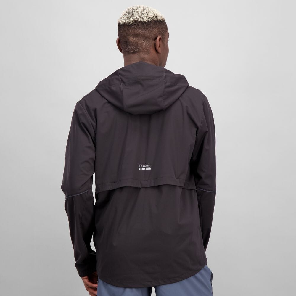 New Balance Men's Impact Run Water Defy Jacket - Lightweight Waterproof Running Jacket for Outdoor Sports & Active Lifestyle - Perfect for Jogging, Hiking & Rainy Day Commutes