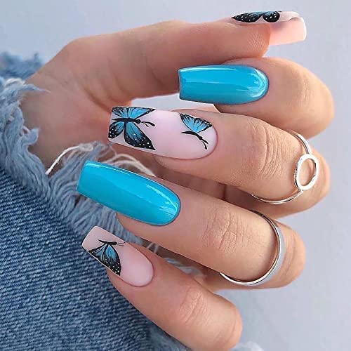 Coffin Blue Butterfly