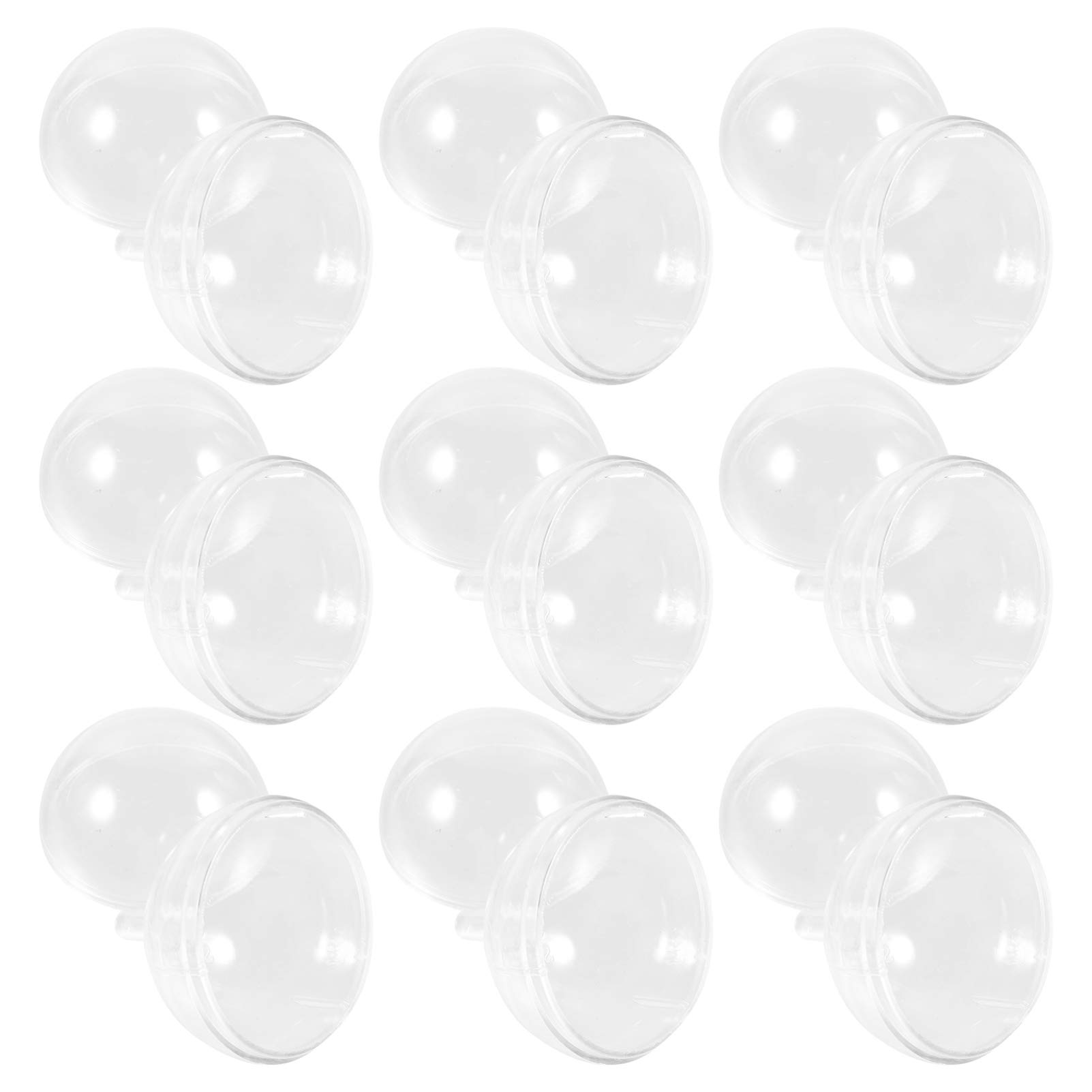 95-Piece Clear Chocolate Ball Holders - Mini Cupcake & Muffin Liners, Candy Packaging Cases, Flower Support Racks for Baking, Parties, Birthdays, Weddings & Valentine's Day Decorations