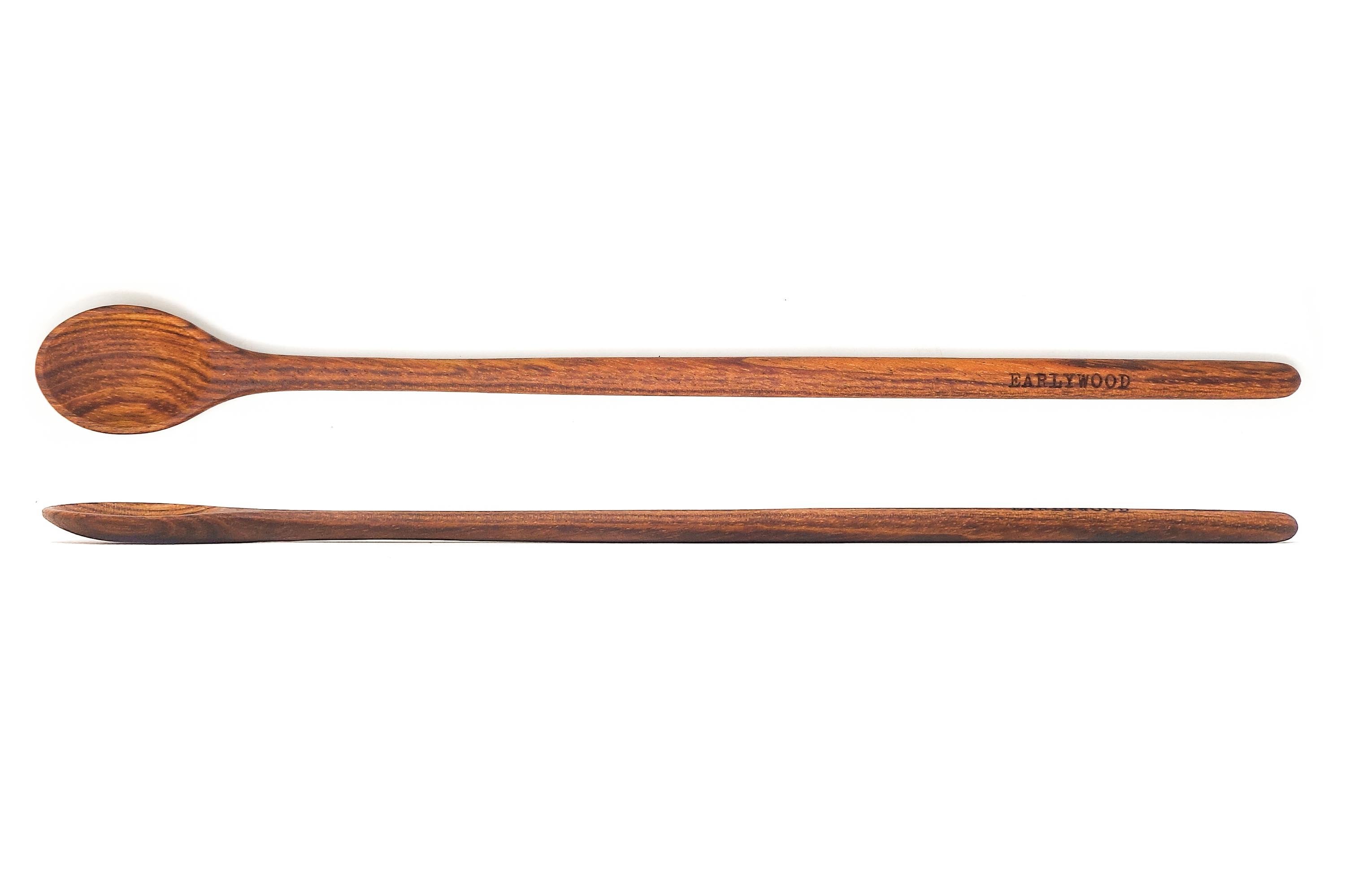 Premium Wooden Tasting Spoon for Cooking, Baking & Food Sampling - Natural Olive Wood Kitchen Utensil for Chefs, Home Cooks & Gourmet Food Lovers - Perfect for Tasting Sauces, Soups, Desserts & More
