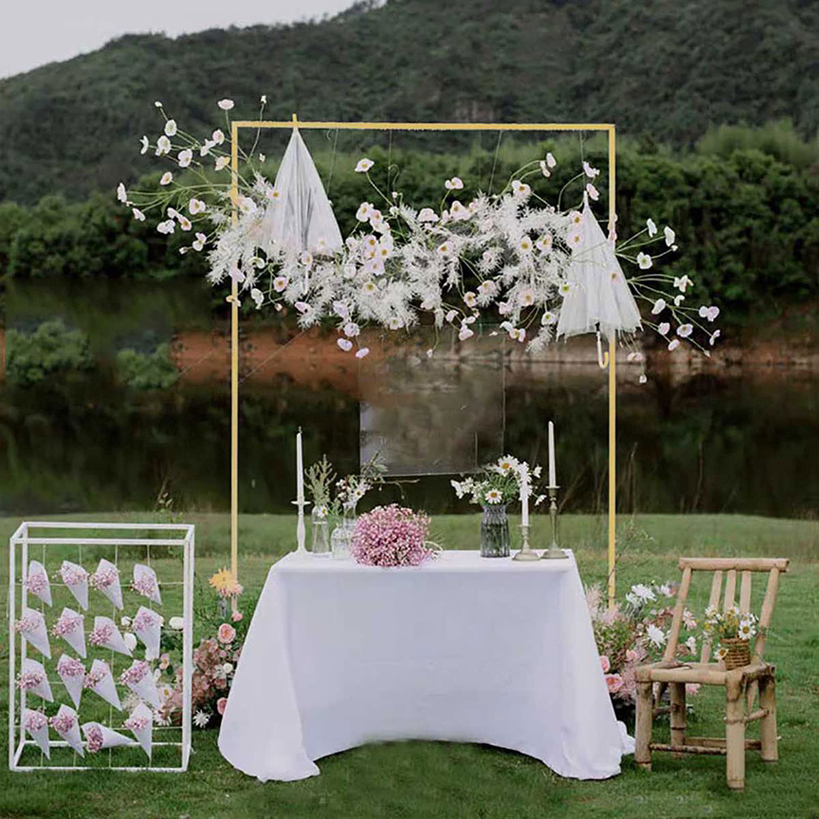 Free Standing Square Wedding Arch - 41.3