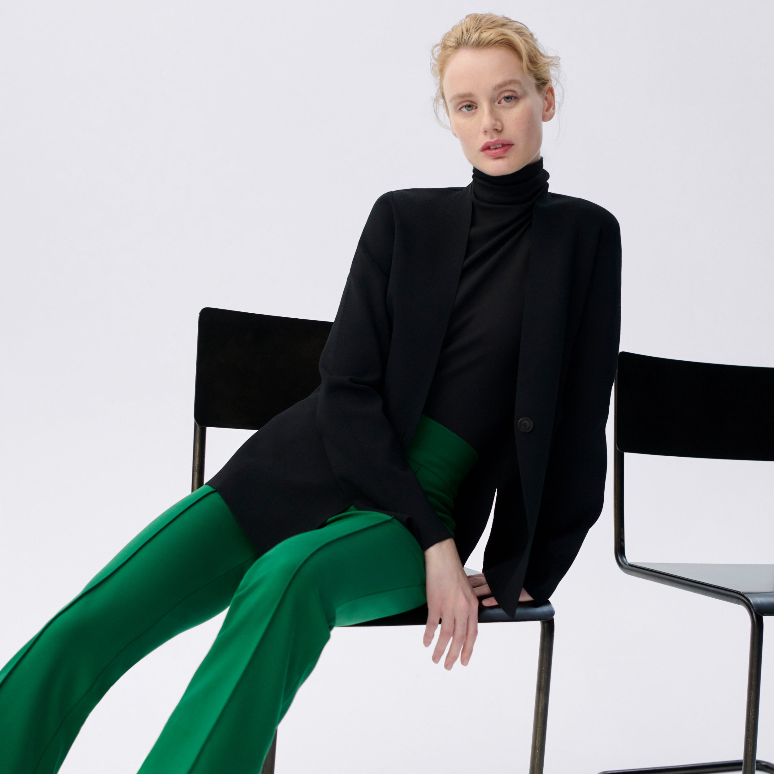 Allyn Kick Flare Pant - Butter Ponte Stretch Pants for Women | Comfortable & Stylish Work Pants | Perfect for Office, Business Casual & Everyday Wear