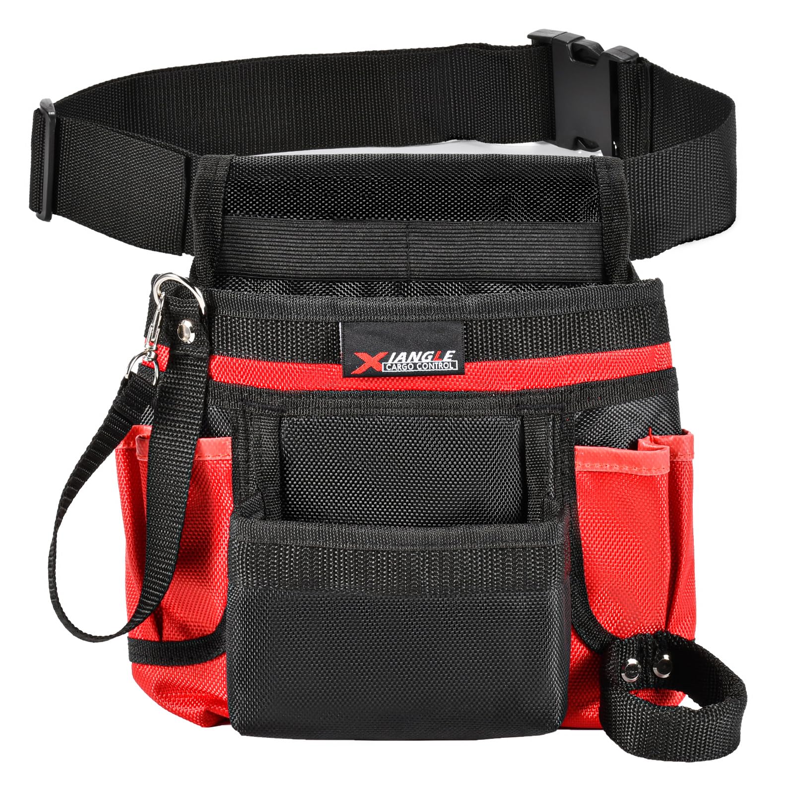 Durable 6-Pocket Tool Belt for Men & Women - Lightweight Construction Apron with Hammer Loop - Perfect for Carpenters, Electricians, Plumbers & Gardeners - Ideal for DIY Projects, Home Repairs & Professional Worksites