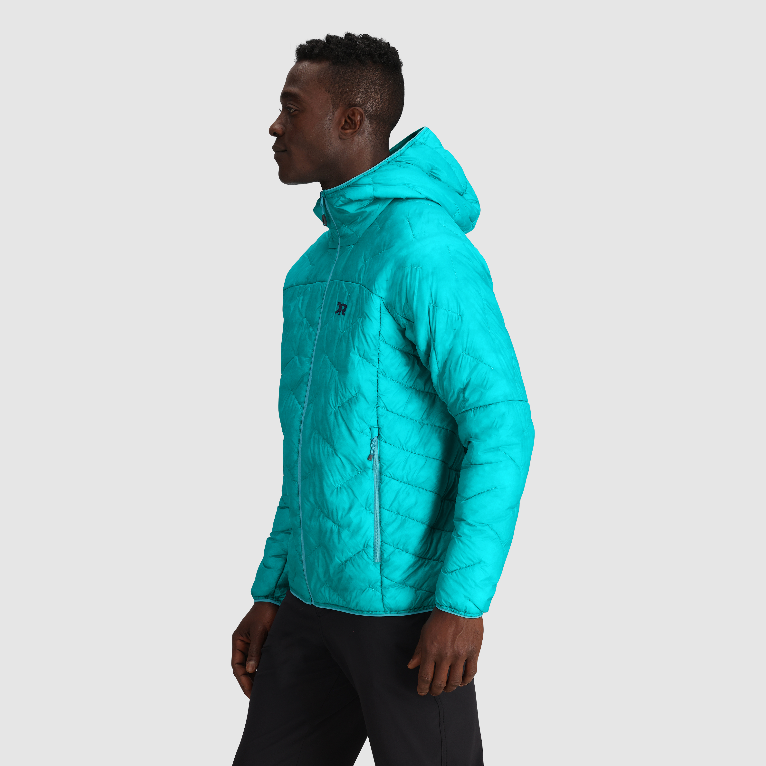 Men's SuperStrand LT Hoodie - Lightweight Water-Resistant Outdoor Jacket for Hiking, Camping & Everyday Wear