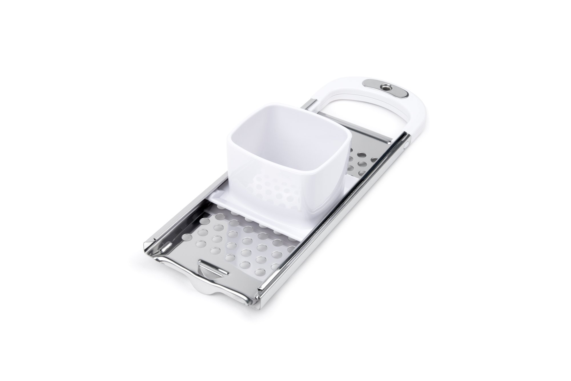Fox Run Spaetzle Maker - 12.5 x 4.5 x 2.5 Inches Stainless Steel Noodle Press - Perfect for Making Homemade German Spaetzle, Dumplings & Pasta - Ideal for Kitchen, Restaurant & Culinary Enthusiasts