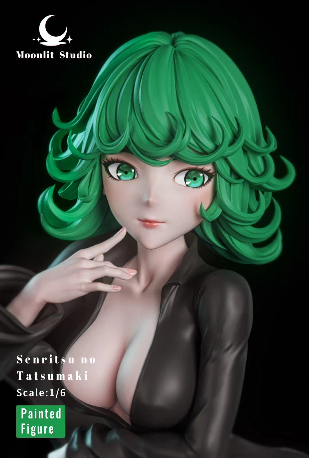 Moonlit Studio Terrible Tornado Tatsumaki Anime Figure | High-Quality Collectible Statue for Anime Fans & Home Decor | Perfect for Display Shelves, Gaming Rooms, and Otaku Collections