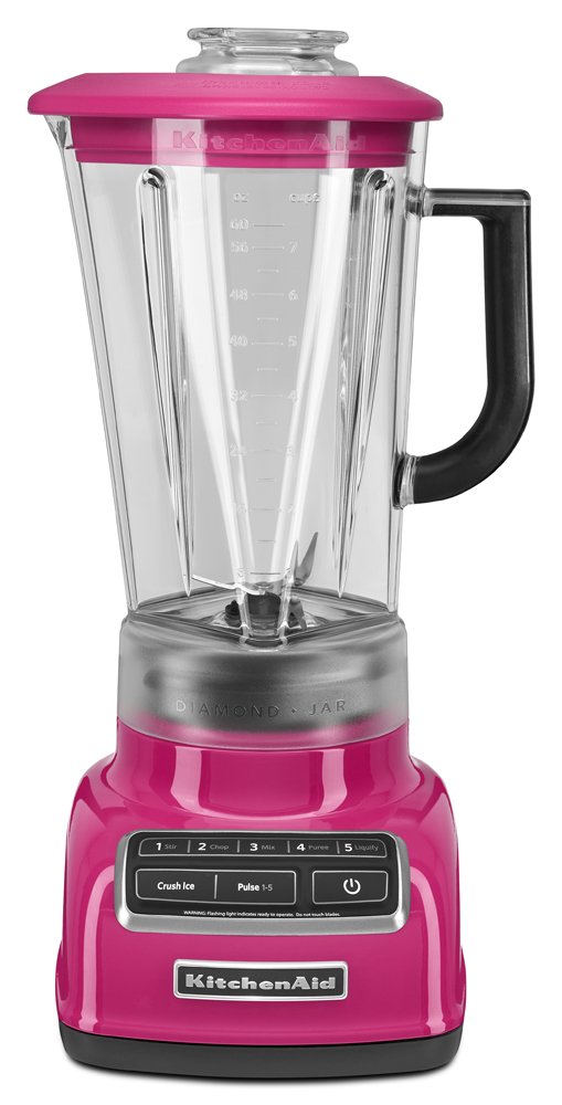 KitchenAid KSB1575CB 5-Speed Blender with 60oz BPA-Free Pitcher - Powerful Countertop Blender for Smoothies, Shakes & Food Prep - Cranberry Red (Ideal for Home Kitchens & Healthy Lifestyles)