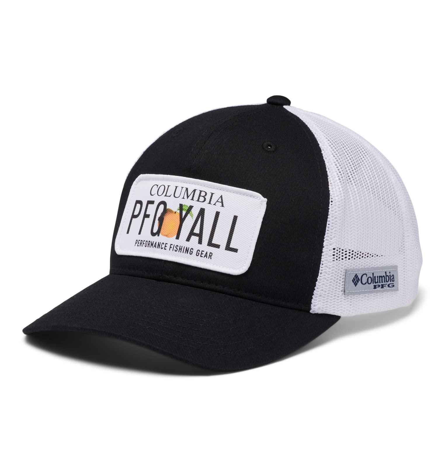 Columbia PFG Trucker Patch Snapback Hat - Fishing & Outdoor Sun Protection Cap for Men & Women | Perfect for Hiking, Camping, and Beach Activities