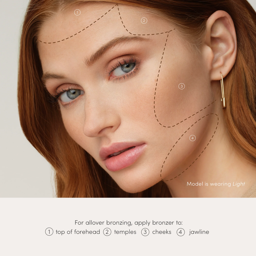 Jane Iredale PureBronze Matte Bronzer Refill - Natural, Vegan & Cruelty-Free Bronzing Powder for a Sun-Kissed Glow | Perfect for Contouring & Everyday Makeup