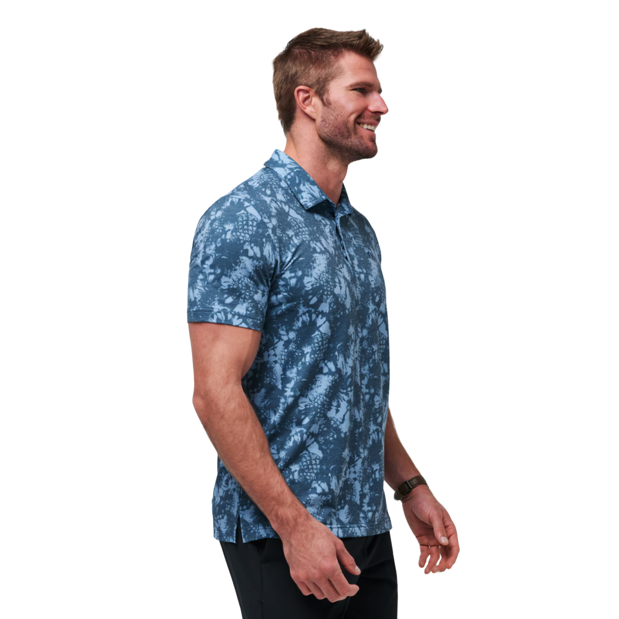 TravisMathew Featherweight Please Men's Performance Polo Shirt - Lightweight & Breathable for Golf, Tennis & Casual Wear