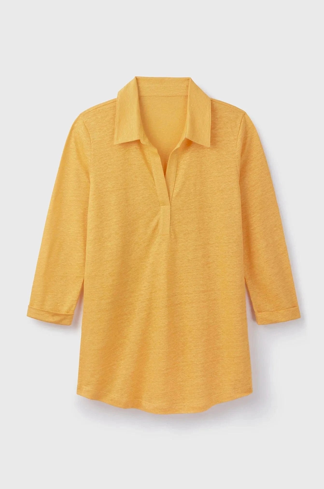 Premium Collared Linen T-Shirt for Men & Women | Breathable Summer Shirt in 10+ Colors | Casual Wear, Office Outfits & Beach Vacation Essentials