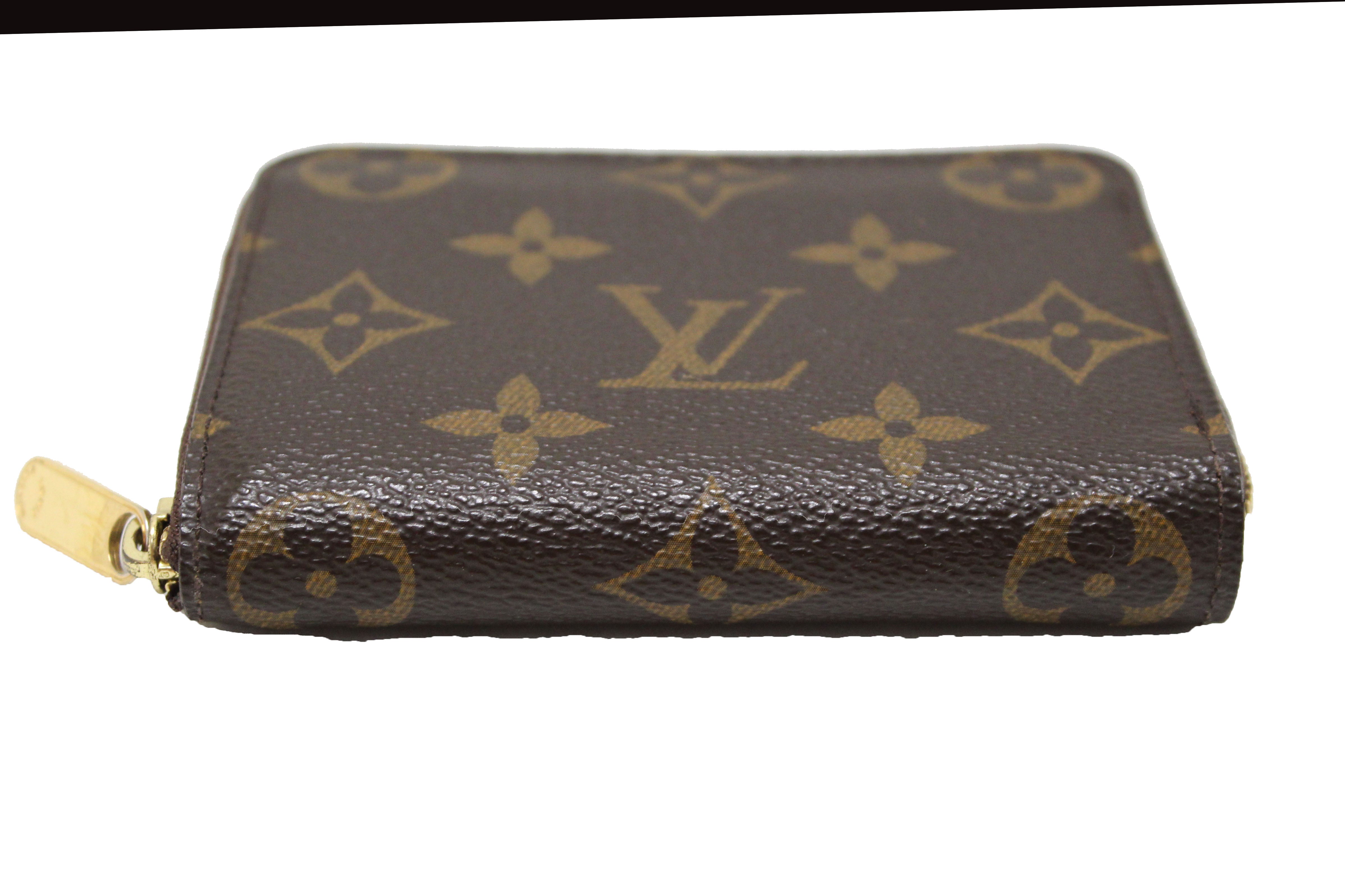 Authentic Louis Vuitton Monogram Zippy Coin Purse Wallet - Luxury Compact Wristlet for Women, Perfect for Credit Cards & Cash (Travel, Shopping, Night Out)