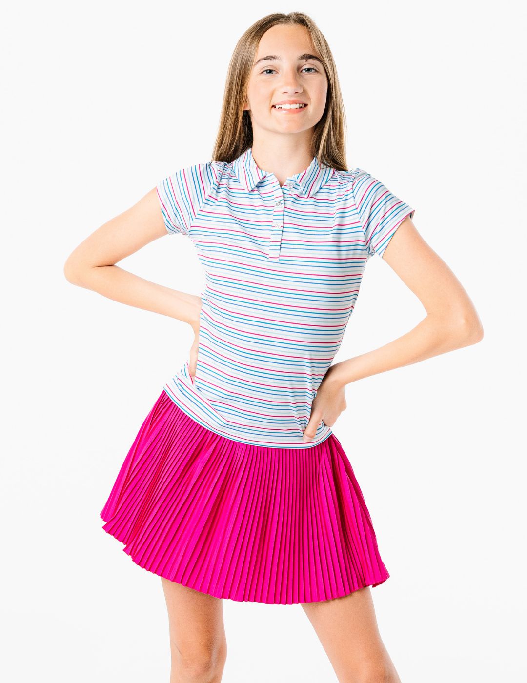 Ruby Youth Girls' Skort - Comfortable Athletic Skirt with Shorts for School, Sports & Play - Perfect for Tennis, Running & Casual Wear