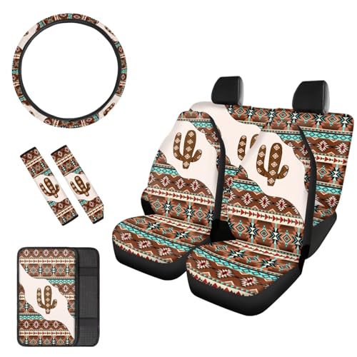 Ethnic Tribal Geometric Cactus