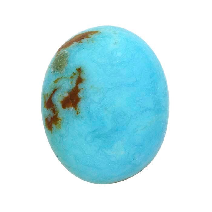 Natural Arkansas Mona Lisa Turquoise Cabochon 6x4mm to 10x8mm Oval - Mined & Cut in USA - Perfect for Jewelry Making, Wire Wrapping & DIY Crafts