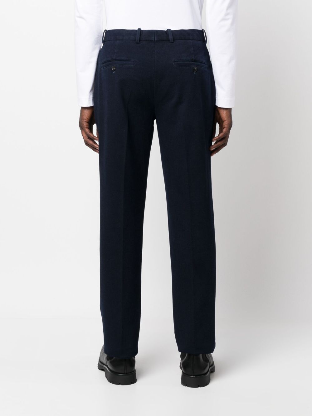 Circolo 1901 Men's Classic Blue Dress Pants - Slim Fit Business Casual Trousers for Office Work & Formal Occasions