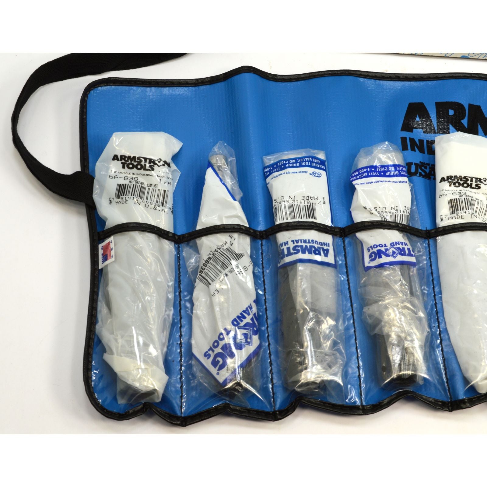 Armstrong No. 66 848 11-Piece Nut Driver Set with Storage Pouch - Professional Grade Tool Kit for Automotive Repair, DIY Projects & Home Maintenance