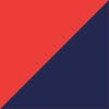 Red and Navy Blue