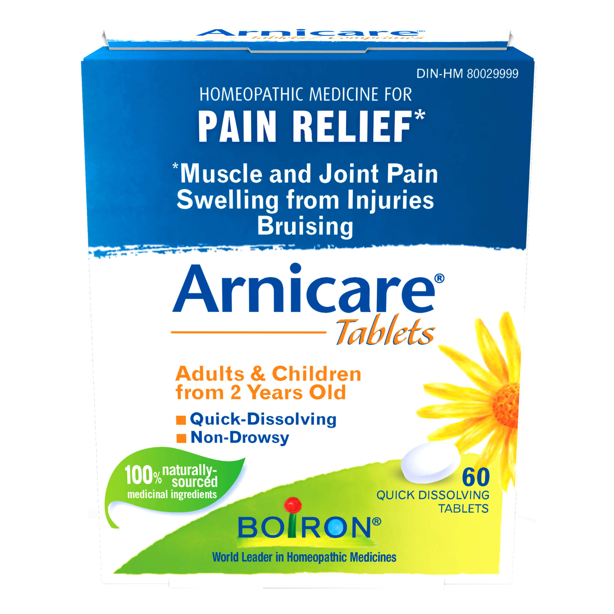 Arnicare Tablets for Pain Relief - Homeopathic Medicine for Muscle & Joint Discomfort - Natural Pain Management Solution for Athletes & Active Lifestyles