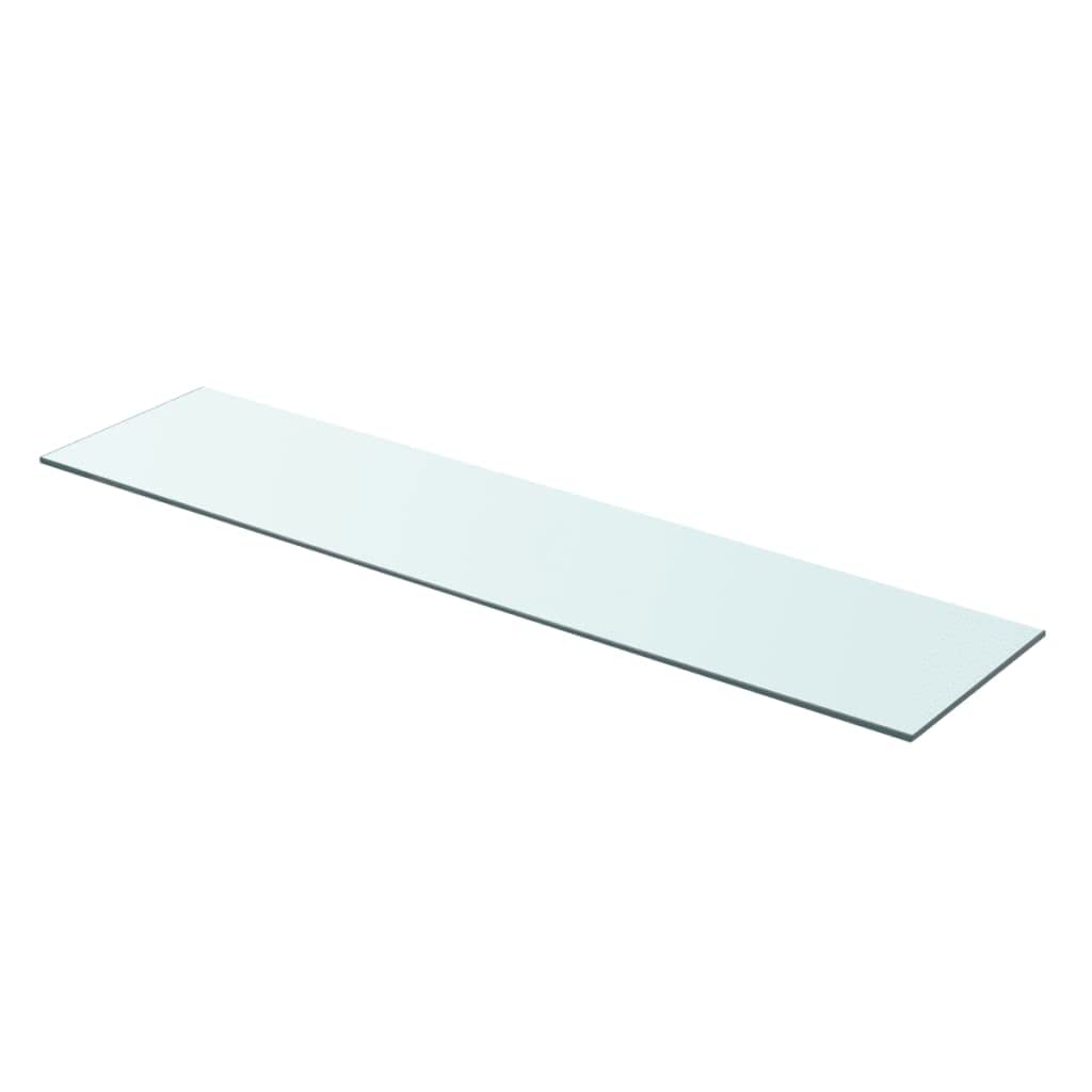 CHARMMA Clear Glass Shelf Panel 35.4