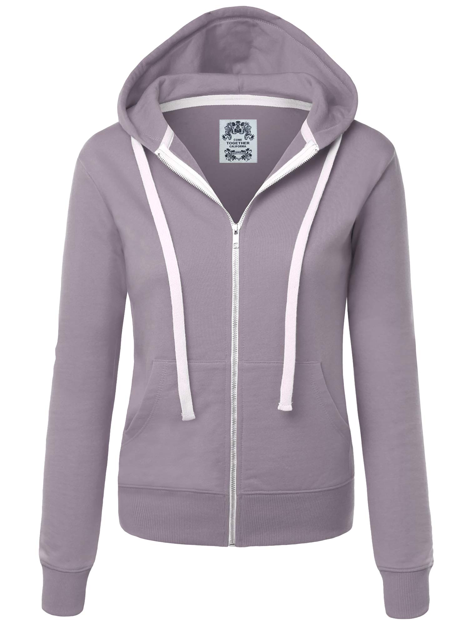 CTC Women's Active Fleece Zip-Up Hoodie Sweater Jacket - Warm & Comfortable Workout Top for Running, Yoga & Outdoor Activities